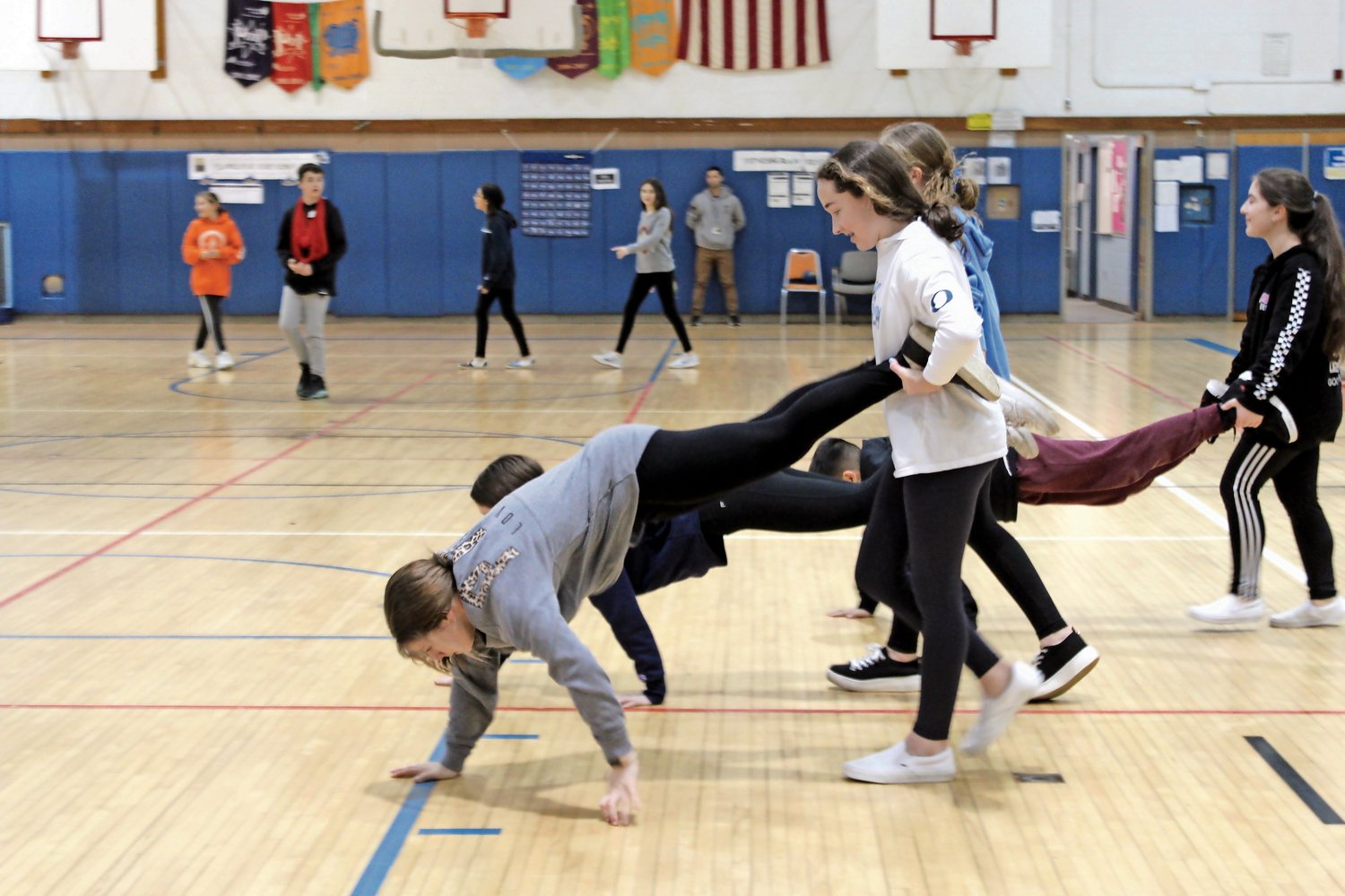 A Peek Inside Gym Class At Oceanside Middle School Herald Community Newspapers 